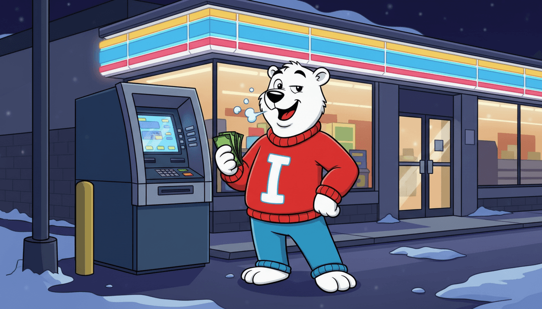 Frosty paws, full wallet.